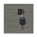  | Alera ALEVA542822GY 15.63 in. x 20.5 in. x 28.5 in. Valencia Series Full Pedestal File Left or Right 2 Legal/Letter-Size File Drawers - Gray image number 6