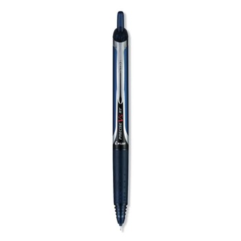 Pilot 13447 V5RT Precise Retractable Extra-Fine 0.5mm Roller Ball Pens - Navy (1 Dozen)
