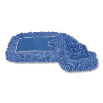 Nexstep Commercial Products MaxiTwist Microfiber Dust Mops, Microfiber, 36-in x 5-in, Blue