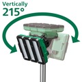 Work Lights | Metabo HPT UB18DGQ4M 18V MultiVolt 4000 Lumen LED Lithium-Ion Cordless Tripod Site Light (Tool Only) image number 5