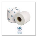 Cleaning & Janitorial Supplies | Boardwalk B6180 2-Ply Septic Safe 125 ft. Roll Length Toilet Tissue - White (96/Carton) image number 8