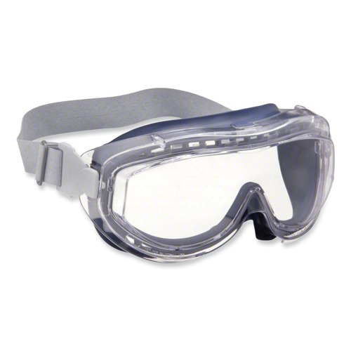 Eye Protection | Honeywell Uvex S3400HS Flex Seal HydroShield Anti-Fog/Anti-Scratch Lens OTG Goggles - Clear/Navy/Gray image number 0