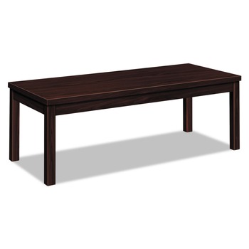 HON 48 in. W x 20 in. D x 16 in. H Laminate Occasional Coffee Table - Rectangular Mahogany