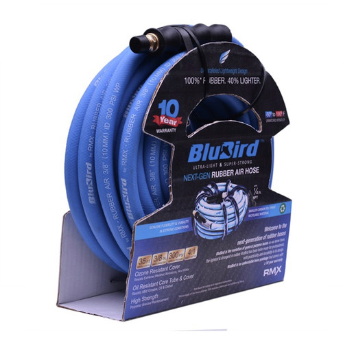 Air Hoses and Reels | BluBird BB3835 BluBird 3/8 in. x 35 ft. Rubber Air Hose image number 0
