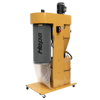 Powermatic 1792205HK PM2205 5 HP Cyclonic Dust Collector with HEPA Filter