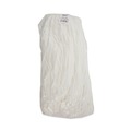 Just Launched | Boardwalk BWK8003 Enviro Clean Looped Mop Head With Tailband - Large, White (12/Carton) image number 1