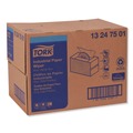 Cleaning & Janitorial Supplies | Tork 13247501 12.8 x 16.5 4-Ply Industrial Paper Wiper - Blue/Unscented (180/Carton) image number 1