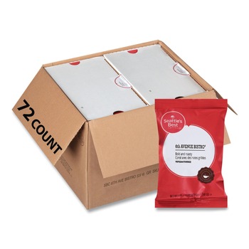 Seattle's Best 2.1 oz. Packet Premeasured Coffee Packs - 6th Avenue Bistro (72/Carton)
