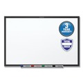  | Quartet S538B Classic Total Erase Black Aluminum Frame 96 in. x 48 in. Dry-Erase Board - White image number 1