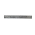 Rulers & Yardsticks | Universal UNV59023 12 in. Long Standard/Metric Stainless Steel Ruler with Cork Back and Hanging Hole image number 0