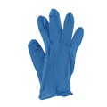 Disposable Gloves | Boardwalk 395LBXA 5 mil Disposable General-Purpose Powder-Free Nitrile Gloves - Large/Blue (100/Box) image number 1