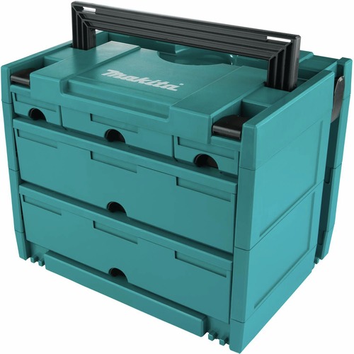 Storage Systems | Makita P-84349 MAKPAC 5 Drawer 12-1/2 in. x 15-1/2 in. x 11-5/8 in. Interlocking Case image number 0
