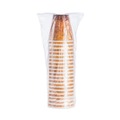 Food Trays, Containers, and Lids | Dart 12U16ESC 12 oz. Fusion Escape Foam Hot/Cold Cups - Brown/Black (1000/Carton) image number 0
