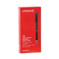 Office Jansan | Universal UNV15511 1 mm Retractable Ballpoint Pen - Medium, Blue (1 Dozen) image number 0