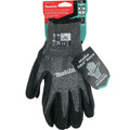 Work Gloves | Makita T-04145 Cut Level 7 Advanced FitKnit Nitrile Coated Dipped Gloves - Large/Extra-Large image number 2