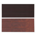  | Alera ALETT7230CM 71.5 in. x 29.5 in. Reversible Laminate Table Top - Medium Cherry/Mahogany image number 1