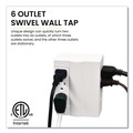 Office Electronics & Batteries | GoGreen Power GG-16000TSW 6-Outlet Swivel Wall Tap - White image number 2