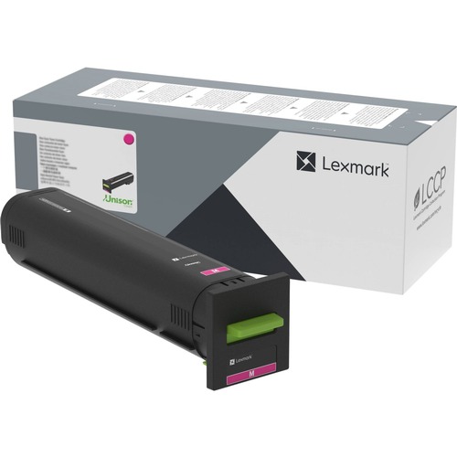 Ink & Toner | Lexmark 72K0X30 72K0X30 22,000 Page-Yield Extra High-Yield Toner - Magenta image number 0