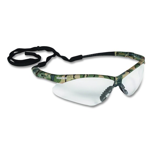 Eye Protection | Ansell 22608 Nemesis Safety Glasses - Camo Frame/Clear Anti-Fog Lens image number 0