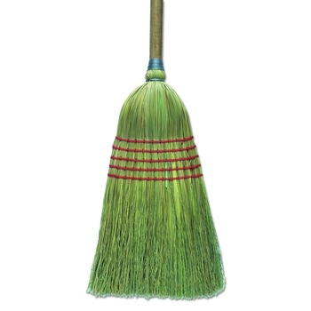 Boardwalk 56 in. Overall Length Corn Broom - Natural (6/Carton)