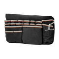 Cases and Bags | Klein Tools 55448 Tradesman Pro 45-Pocket Bucket Bag - Black/Gray/Orange image number 3