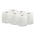 Cleaning & Janitorial Supplies | Livi VPG Select 46528 8 in. x 1000 ft. 1-Ply Hard Wound Roll Towel - White (1-Carton) image number 2