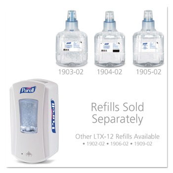 PURELL Ltx-12 Touch-Free Dispenser, 1200ml, White