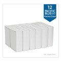 Cleaning & Janitorial Supplies | Georgia Pacific Professional 20241 10.1 in. x 10.1 in. 1-Ply Pacific Blue Select C-Fold Paper Towel - White (2400/Carton) image number 3