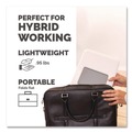 Office Jansan | Fellowes Mfg Co. 100098501 9.25 in. x 10.55 in. x 0.55 in. to 8 in. Supports Up to 8.8 lbs. Breyta Laptop Stand - White image number 4