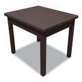 Coffee & Accent Tables | HON H80193.NN 24 in. W x 20 in. D x 20 in. H Laminate Occasional End Table - Rectangular Mahogany image number 3