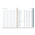 Notebooks & Pads | AT-A-GLANCE 1768905 11 in. x 8.5 in. 12-Month (Jan-Dec 2026) Midnight Garden Weekly/Monthly Planner - Black/Pink/Green Cover image number 8