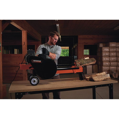 Generac WDSRXGCNXQDOX3 15 Amp 10-Ton Kinetic Electric Log Splitter | CPO  Outlets