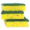 Bulk Savings Pricing 2 | Scotch-Brite HD-3 Scotch-Brite 4.5 in. x 2.7 in. 0.6 in. Thick Heavy-Duty Scrub Sponge - Yellow/Green (3/Pack) image number 1