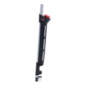 Mops | Rubbermaid Commercial HYGEN 1863884 Pulse 17 in. x 52 in. Microfiber Spray Mop System - Black image number 3