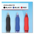 Pens | Paper Mate 2095462 Profile 1 mm Retractable Ballpoint Pen - Blue Ink/Translucent Blue Barrel/Medium (1-Dozen) image number 2