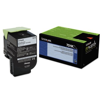 Lexmark 1,000 Page-Yield Return Program Toner - Black
