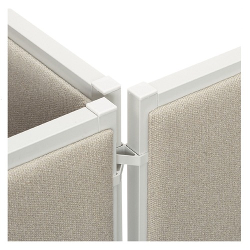 Office Jansan | HON HBV-QC90.Q Verse Quick Connect 90 Degree Connecting Hardware - Gray (2/Pack) image number 0