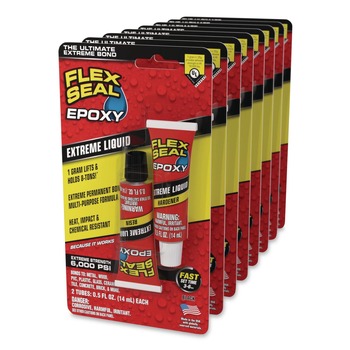 Flex Seal Products 1 oz Flex Epoxy Extreme Liquid - Dries Black (8/Carton)