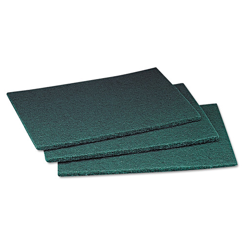 Cleaning & Janitorial Accessories | Scotch-Brite PROFESSIONAL 96 6 in. x 9 in. Commercial Scouring Pad - Green (20 Pads/Box, 3 Boxes/Carton) image number 0