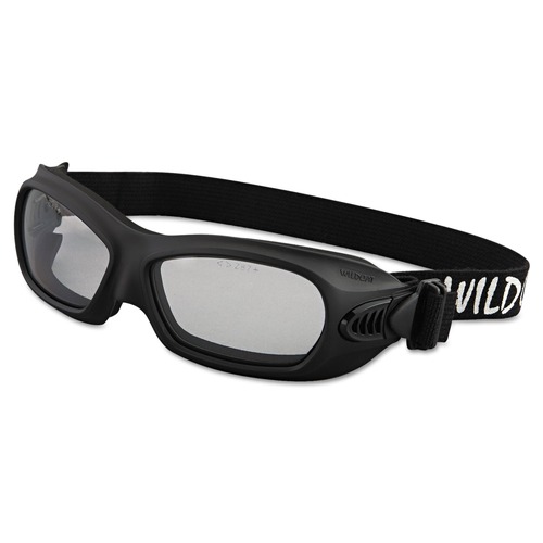 Eye Protection | Ansell 20525 V80 WildCat Safety Goggles - Black Frame/Clear Lens image number 0