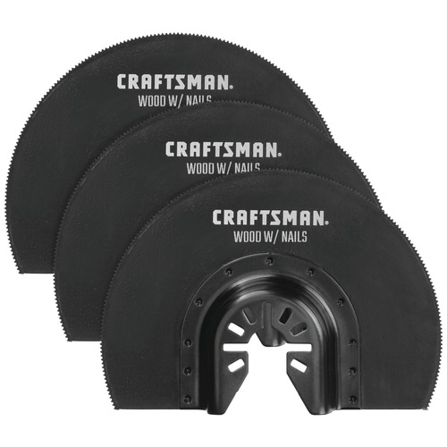 Oscillating Tool Blades | Craftsman CMAO113-3 Bi-Metal Oscillating Tool Blade (3/Pack) image number 0