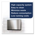 Cleaning & Janitorial Supplies | Tork 465500 14 in. x 5.13 in. x 9.88 in. Image Design Mini Jumbo Bath Tissue Roll Dispenser - Stainless Steel image number 5