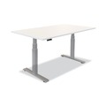Fellowes Mfg Co. 9649101 Levado 48 in. x 24 in. Laminate Table Top - White image number 1