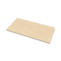Fellowes Mfg Co. 9649801 Levado 60 in. x 30 in. Laminated Table Top - Maple image number 0