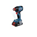 Combo Kits | Bosch GXL18V-260B26 18V Brushless Lithium-Ion 1/2 in. Cordless Hammer Drill Driver and Bit/Socket Impact Driver/Wrench Combo Kit with 2 Batteries (8 Ah/4 Ah) image number 2