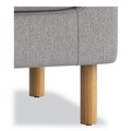 Office Chairs | HON HVLVL2.GRY02 53.5 in. x 26.75 in. x 29 in. Parkwyn Series Loveseat - Gray image number 2