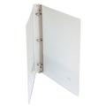Office Jansan | Universal UNV20952 3 Ring 0.5 in. Capacity Economy Round Ring View Binder - White image number 6