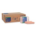 Paper Towels and Napkins | Tork 192293 11.75 in. x 14.75 in. 1-Ply Small Pack Foodservice Cloth - Unscented/Red/Red Stripe (4/Carton) image number 0