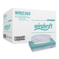 Tissues | Windsoft WIN2360 2-Ply Flat Pop-Up Box Facial Tissue - White (30 Boxes/Carton) image number 0