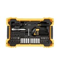 Hand Tool Sets | Dewalt DWMT45402 131-Piece 1/4 in. and 3/8 in. Mechanic Tool Set with ToughSystem 2.0 Tray and Lid image number 0